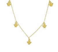 JZWCHQ Collar para mujer cadena de joyería de mariposa hecha en China, A