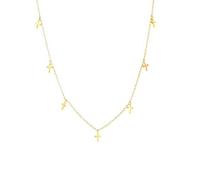 JZWCHQ - Collar para mujer, cadena de perlas de 2,0 mm, A