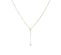JZWCHQ Collar para mujer Clicule Bola de luna Joyería Colgante Hecho en China, A