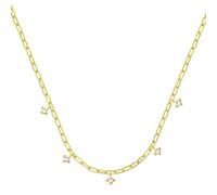 JZWCHQ Collar para mujer Papel para papá Joyería Colgante 18K Joyería Collar hecho en China, Gold