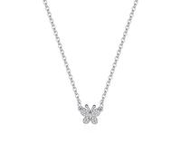 JZWCHQ Collar pequeño y exquisito con colgante de mariposa, collar para mujer, colgante para banquete, moderno, exquisito, elegante, collar de joyería para mujer