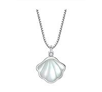 JZWCHQ Collares de Collar, Collares de Lujo livianos para Mujeres, implicación, Amor romántico Puro, un Gemelo para un Collar para Mujeres de por Vida