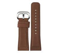 JZWCHQ Correa de cuero genuina para la banda de vigilancia de Sevenfriday Q203 M203 P1 P2 S2 M2 Q2 03 01 02 Brown Blue 28 mm Cow Watch Store