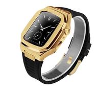 JZWCHQ Correa de reloj de acero inoxidable y estuche, para banda de 44 mm de banda de metal, para la serie iwatch 9 8 7 6 SE 5 4 3 2 1 Correa 38 mm de 40 mm ReplacEmenat