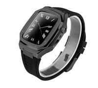 JZWCHQ Correa de reloj de acero inoxidable y estuche, para banda de 44 mm de banda de metal, para la serie iwatch 9 8 7 6 SE 5 4 3 2 1 Correa 38 mm de 40 mm ReplacEmenat
