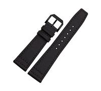 JZWCHQ Correas de relojes de 20 mm para IWC Pilot Portugués Portugués Portofino Nylon Bandas Reloj Bandas azules azules grises negras correas Bracelets