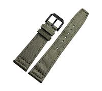 JZWCHQ Correas de relojes de 20 mm para IWC Pilot Portugués Portugués Portofino Nylon Bandas Reloj Bandas azules azules grises negras correas Bracelets