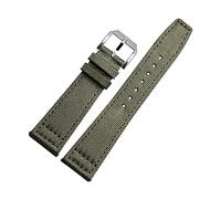 JZWCHQ Correas de relojes de 20 mm para IWC Pilot Portugués Portugués Portofino Nylon Bandas Reloj Bandas azules azules grises negras correas Bracelets