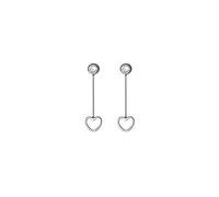 JZWCHQ Damas Fashion 925 Pendientes Simples Reducir Tassel Tassel Hollow Love Pending Pendientes Partes de la Fiesta de la Moda Damas Pendientes de Alta Gama