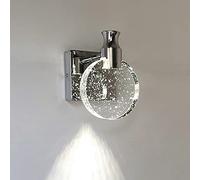 JZWCHQ Espejo Delantero Lámpara de Pared de luz Delantera Nordic Nordic Glass Glass Plan de Pared Splic Bubble Burnide Lámpara Mirador de baño Miran de la Pared Tienda de la Pared del Hotel Linter