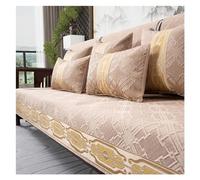 JZWCHQ Fácil de Deslizar el cojín de sofá cojín Chino Four Seasons Four Seasons Sofá Universal (90 * 90 cm)