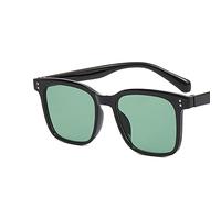 JZWCHQ Fashion Big Frame Men and Women Gafas de Sol Decorativas para Vacaciones al Aire Libre (Color: F, Tamaño: 1)