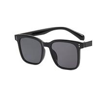 JZWCHQ Fashion Big Frame Men and Women Gafas de Sol Decorativas para Vacaciones al Aire Libre (Color: B, tamaño: 1)