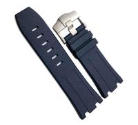 JZWCHQ Fluorine Bubber - Correa de reloj impermeable para Audemars para AP 15703 15710, accesorios de correa de reloj, 28mm, A