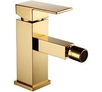 JZWCHQ Grifo de baño de latón Estilo Cuadrado Bidet de Palanca de Palanca de Palanca única para el Toque de Agua, Grifo de Fregadero