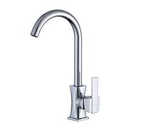 JZWCHQ Grifo de Cocina zedaro Fregadero de Cocina Fregadero de Cocina de Agua fría Cuadrado de Mango Individual electroplatación de conexión Individual