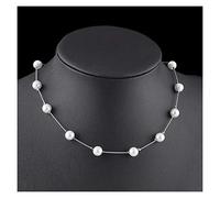 JZWCHQ Joyas/collares de moda con colgante de perlas para mujer, boda, fiesta, clavícula, cadena, accesorios, regalos, joyas, colgantes para mujer