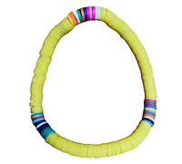 JZWCHQ Joyas de niñas 1 PC Poliméras dulces Caderas Cordas de mano Pulsera elástica amarilla para accesorios elegantes y accesorios de desgaste cotidiano