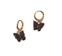 JZWCHQ Joyas para Mujeres Pendientes de Plata, Pendientes para Mujeres Color de Moda Acrílico Pendientes de Mariposas Aprendientes Agrabos Dulces de Coloridos Regalos de joyería para niñas para