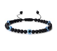 JZWCHQ Joyería Pulsera de cuentas Ajustable 4 mm Piedra de tigre Malachite Deseando pulseras de brazaletes trenzados joya de brazadas hechas