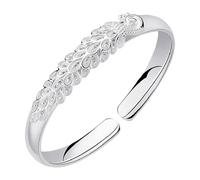 JZWCHQ Joyería Pulseras de brazaletes para mujeres Pulsera abierta de encanto ajustable Exquisito 14 Pendientes de aro