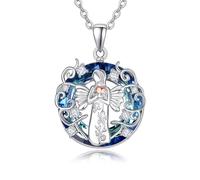 JZWCHQ Joyería Regalos de simpatía por la pérdida de un ser Querido de Plata de Ley, joyería de aborto espontáneo, Recuerdo de Duelo, joyería de Regalo para niñas