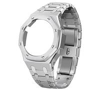 JZWCHQ Kit de reemplazo de la banda de reloj de metal GA100, accesorios de bisel de correa compatibles con hombre GA2100/GA-2110 Relojes Origin de China