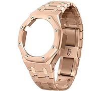 JZWCHQ Kit de reemplazo de la banda de reloj de reloj GA2100, accesorios de bisel de correa compatibles con hombre GA2100/GA-2110 Reloj Strap Strap