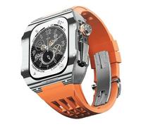 JZWCHQ Ligera de fibra de carbono Caja de cajas de fluoración Fluorubber ， para 44/45 mm 8/8/7/6/5/4 Kit de actualización de la correa de reemplazo de la serie