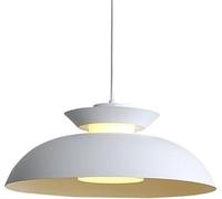 JZWCHQ Luz Colgante de Metal nórdico Resistente E27 Base de un Solo Cabezal para la lámpara Colgante de la lámpara Colgante en Forma de Sombrero, lámpara Colgante de Descarga, balcón de Barra