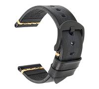 JZWCHQ Maikes - Correa de piel auténtica para Galaxy Watch, 20 mm, 22 mm, 24 mm, Tissot Timex Omega, 20mm, A