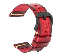 JZWCHQ Maikes - Correa de piel auténtica para Galaxy Watch, 20 mm, 22 mm, 24 mm, Tissot Timex Omega, 22mm, A
