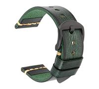 JZWCHQ Maikes - Correa de reloj de cuero genuino para la correa de reloj galaxia 20 mm 22 mm 24 mm banda de reloj Timex Omega pulseras, 22mm, A