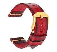 JZWCHQ Maikes - Correa de reloj de cuero genuino para la correa de reloj galaxia 20 mm 22 mm 24 mm banda de reloj Timex Omega pulseras, 24mm, A