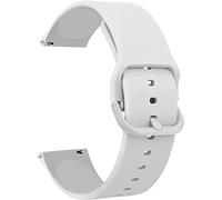 JZWCHQ Mira la correa de 20 mm Soft Silicone Sport Bands Reemplazo de la pulsera Multiple Colores (color: Z-Azul-Azul, Tamaño: 20 mm)