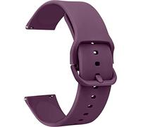 JZWCHQ Mira la correa de 20 mm Soft Silicone Sport Bands Reemplazo de la pulsera Multiple Colores (color: Z-Azul-Azul, Tamaño: 20 mm)