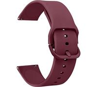 JZWCHQ Mira la correa de 20 mm Soft Silicone Sport Bands Reemplazo de la pulsera Multiple Colores (color: Z-Azul-Azul, Tamaño: 20 mm)