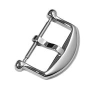 JZWCHQ Para IWC Botofino Reloj Strap Hebilla de cuero Correa de hebilla Accesorios de hebilla 16 18 mm