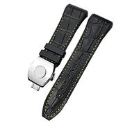 JZWCHQ Para la banda de reloj Franck Muller Band de 28 mm Cow Watch Watch Strap Bandas de reloj de hebilla plegable de goma de goma para hombres Pulsera