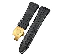 JZWCHQ Para la banda de reloj Franck Muller Band de 28 mm Cow Watch Watch Strap Bandas de reloj de hebilla plegable de goma de goma para hombres Pulsera