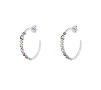 JZWCHQ Pendientes de circón de colores Pendientes para mujer Piercing Pendientes colgantes, A, A