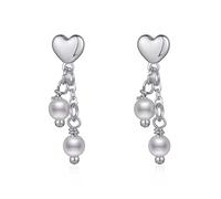 JZWCHQ Pendientes de Pendientes Ladies Love Heart Forma Pendientes de Moda Exquisito Sweet Lindo Pendientes Damas Pendientes Joyas Pendientes de Mujeres