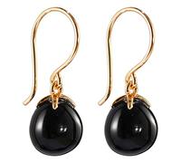 JZWCHQ Pendientes para Mujeres, Pendientes Simples Coreanos aretes aretes Negros aretes de aretes de Mujer.