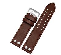 JZWCHQ Pulsera de cuero Reloj Spista de 20 mm Banda de 22 mm para Aviation H77755533 H77616533 Banda de relojes de cuero genuino