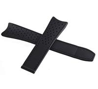 JZWCHQ Raymondweil Men 22 mm de goma negra Freelancer Watch Band Strap I2.16 2760