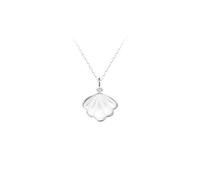 JZWCHQ S925 Collar Mujeres Parnas Versátiles versátiles de Perlas Blancas Cadena de clavícula