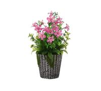 JZYANXBX Artificial Plants Simulation Flower Morning Glory Pot Bonsai for Home Living Room Garden Decoration Office Wedding(D)