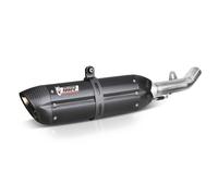 K.029.L9 - Sistema de escape completo Mivv Suono Steel Black Kawasaki ER-6N/F