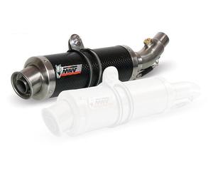 K.035.L2S - Tubo De Escape Mivv SLIP-ON SPORT GP CARBONO KAWASAKI Z 800 E 2013>