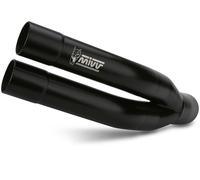 K.045.LDGB - Silenciador Escape Mivv DOUBLE GUN BLACK KAWASAKI Z900 (17>)